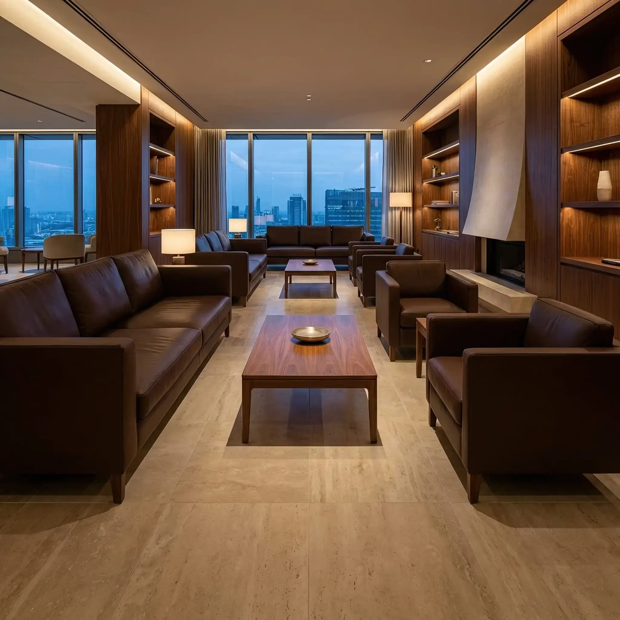 Архитектура и дизайн: Роскошное кресло в вестибюль, обтянутое идеально гладким и мягким материалом, который по характеристикам превосходит лучшую натуральную кожу, но был выращен в лаборатории