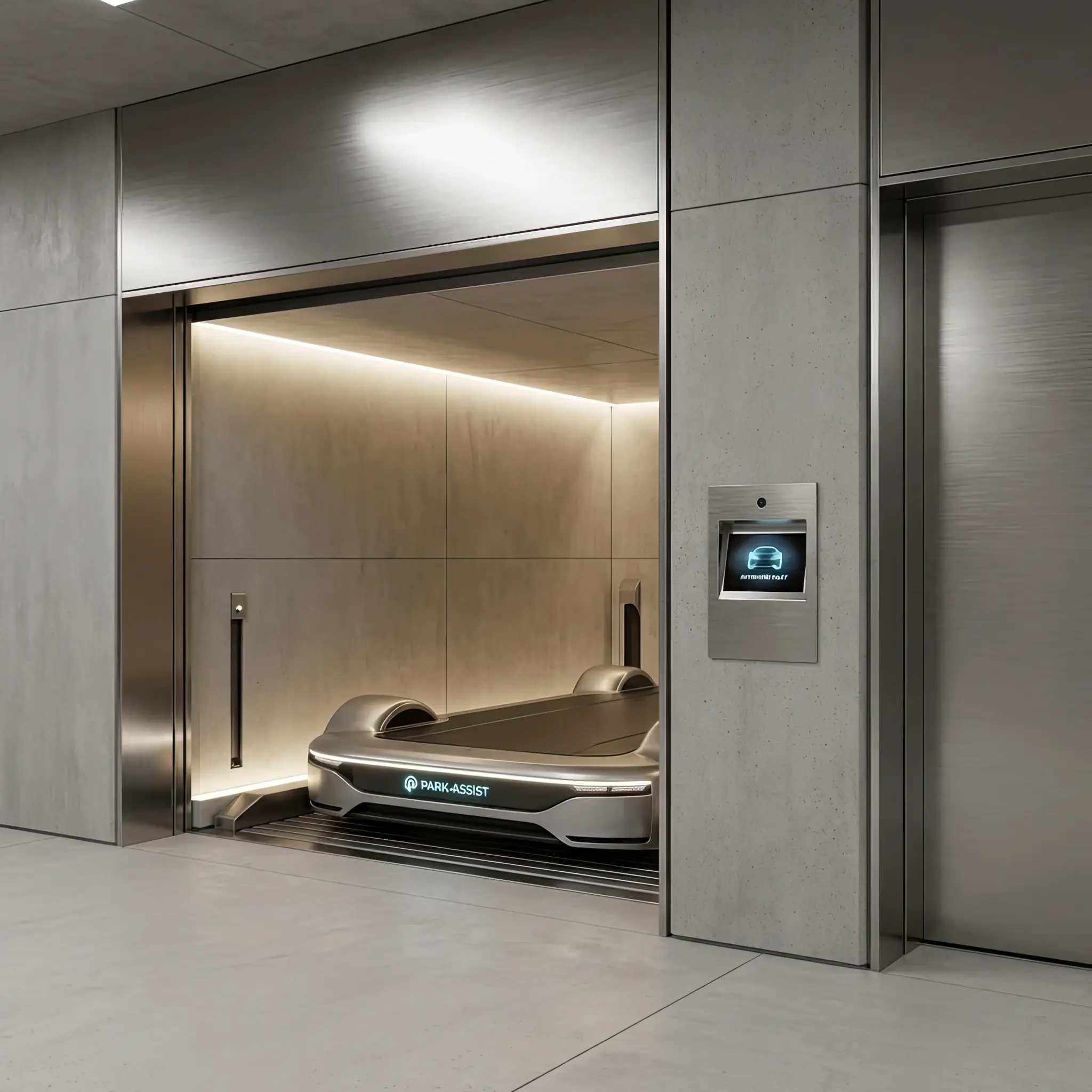 Interior detail: Platform Capture: Millimeter Efficiency