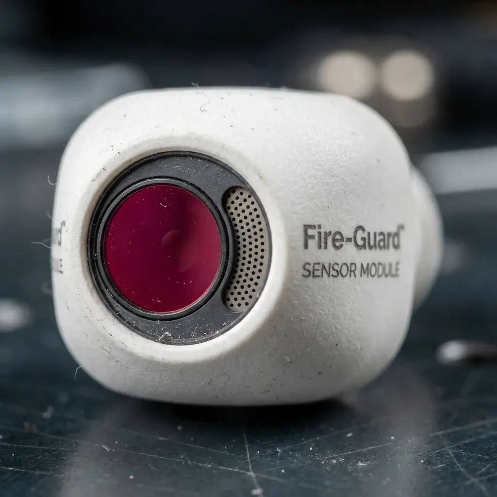 Interior detail: Overheating source neutralization process by an Ex-Fire 2026 drone