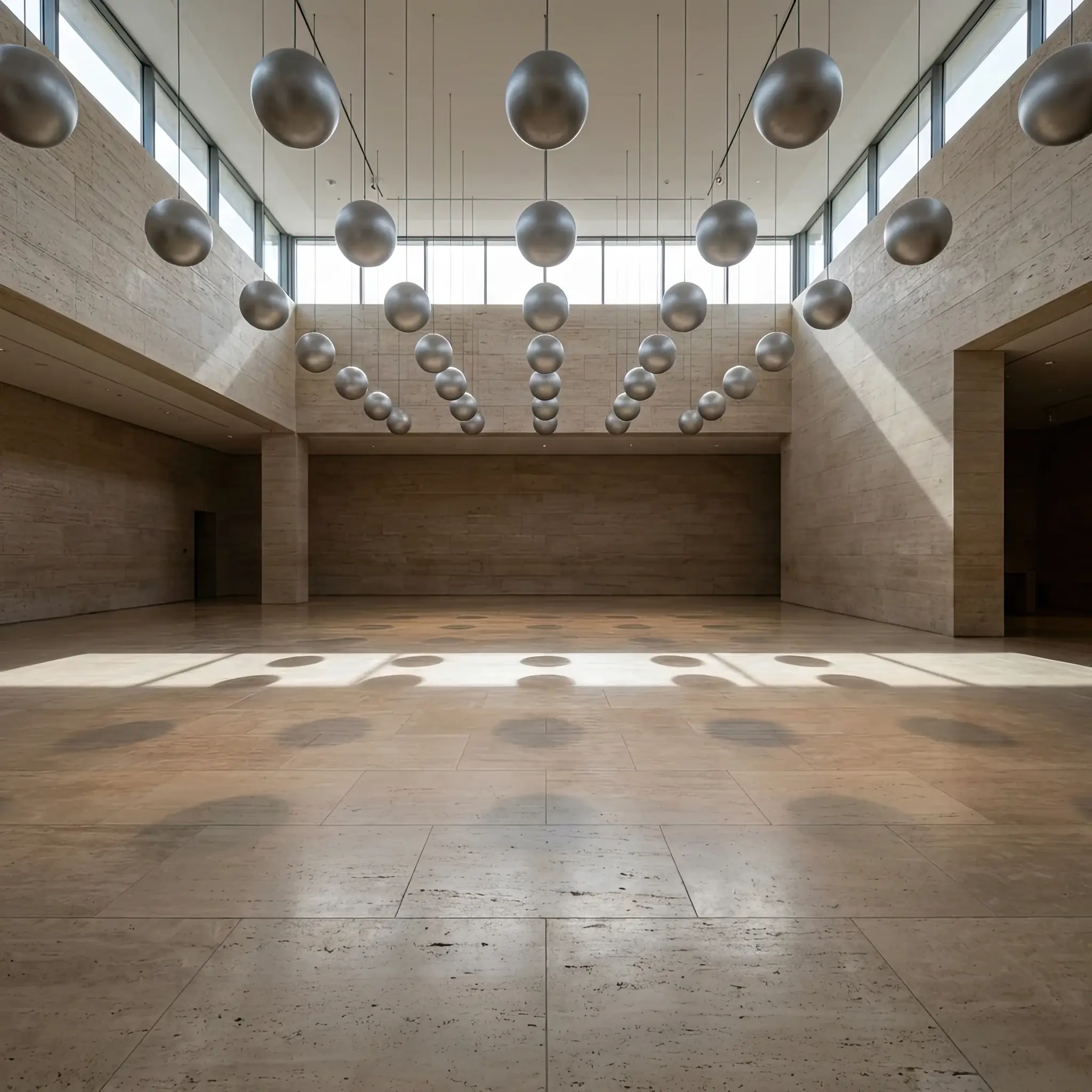 Архитектура и дизайн: Рой дронов-солистов выполняет синхронную хореографию, формируя прецизионную волноводную структуру очищенной атмосферы в атриуме