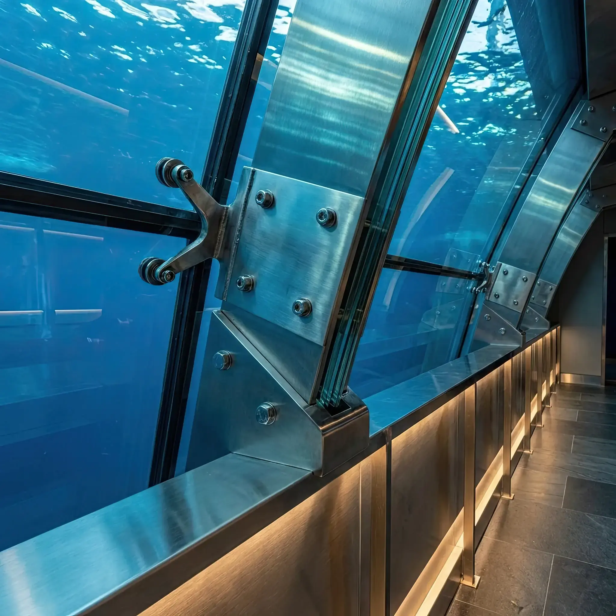 Interior detail: Acrylic Horizon