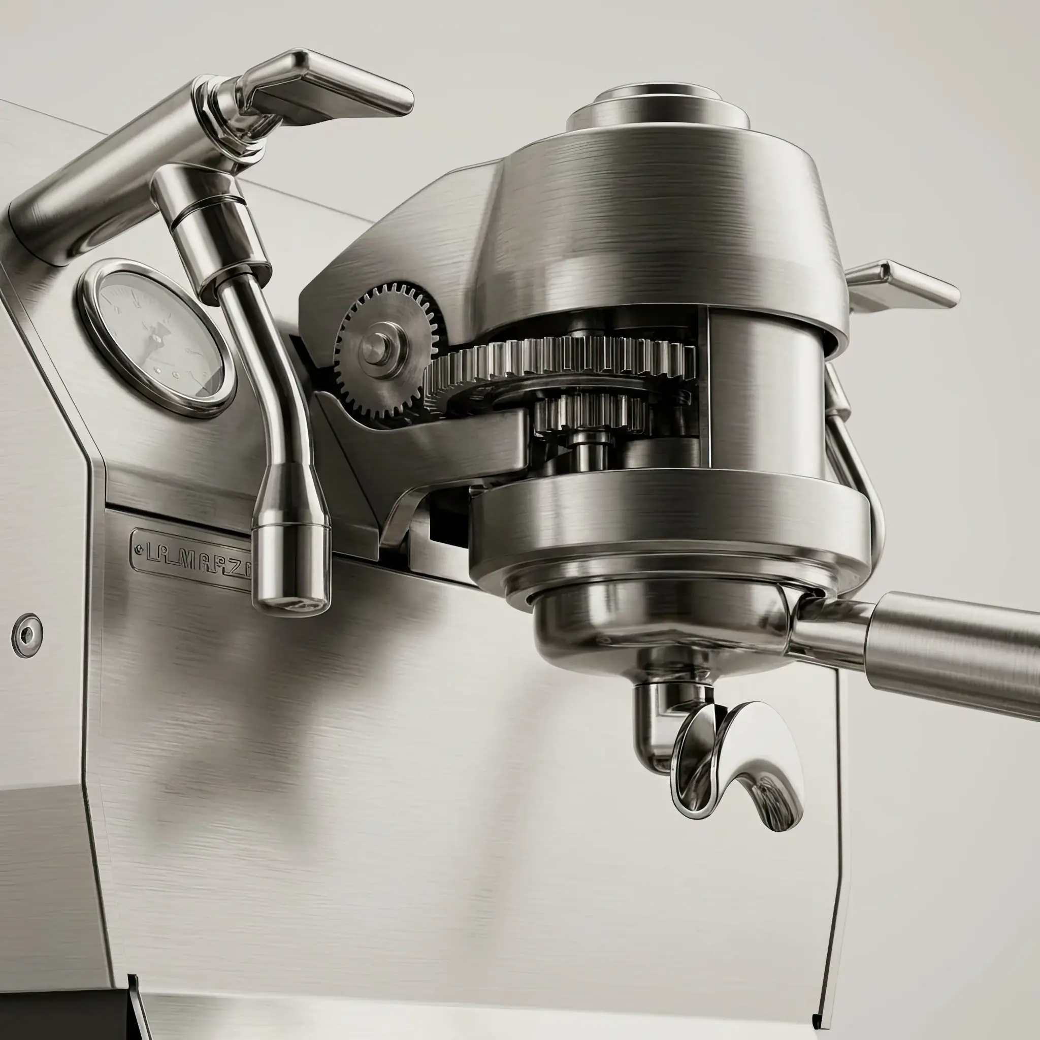 Interior detail: Aero-Press 2026 molecular extraction control system