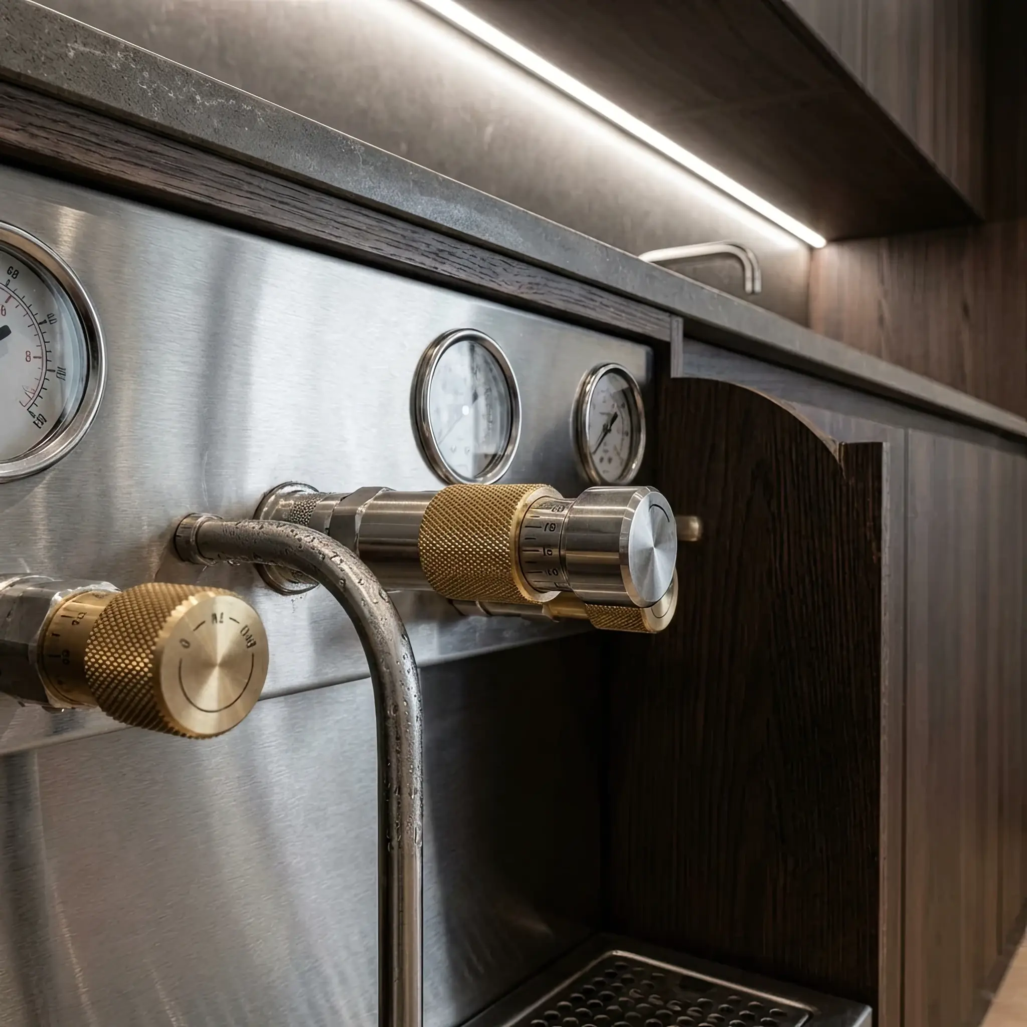 Interior detail: Sculpture detail with microchannels where active algae solution circulates