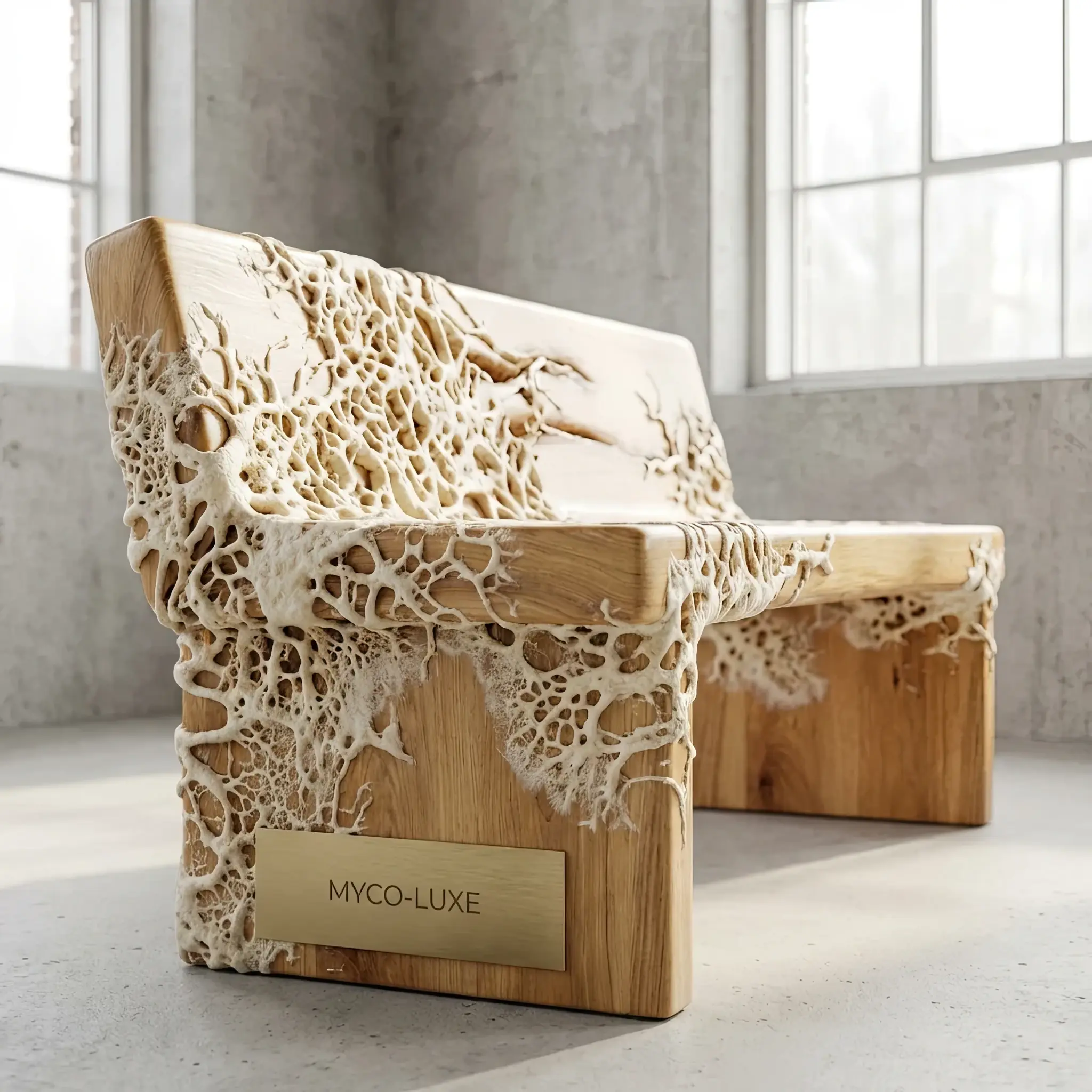 Interior detail: Mycelium as an Engineering Frame