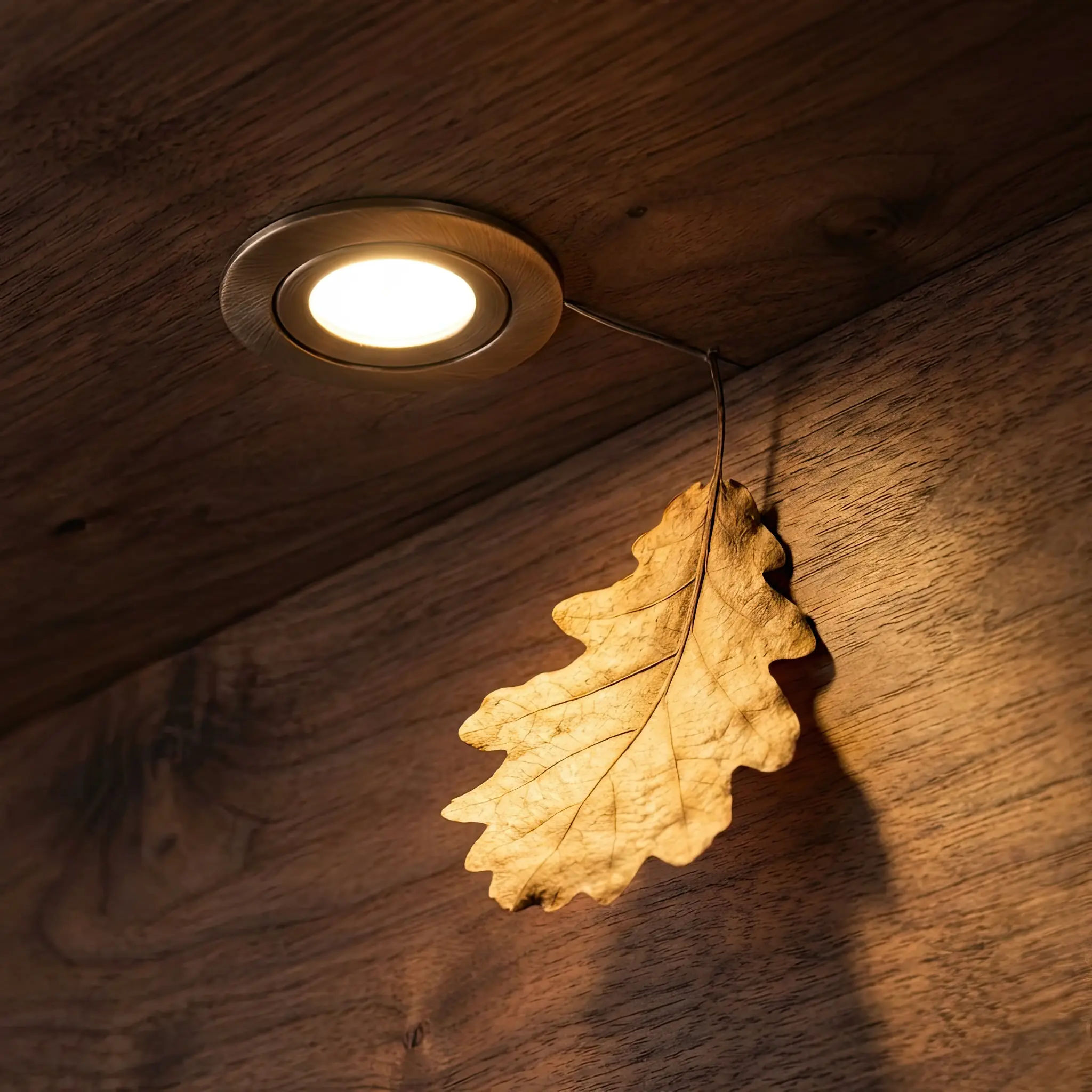 Living Luxury: Light from Within the Leaf
