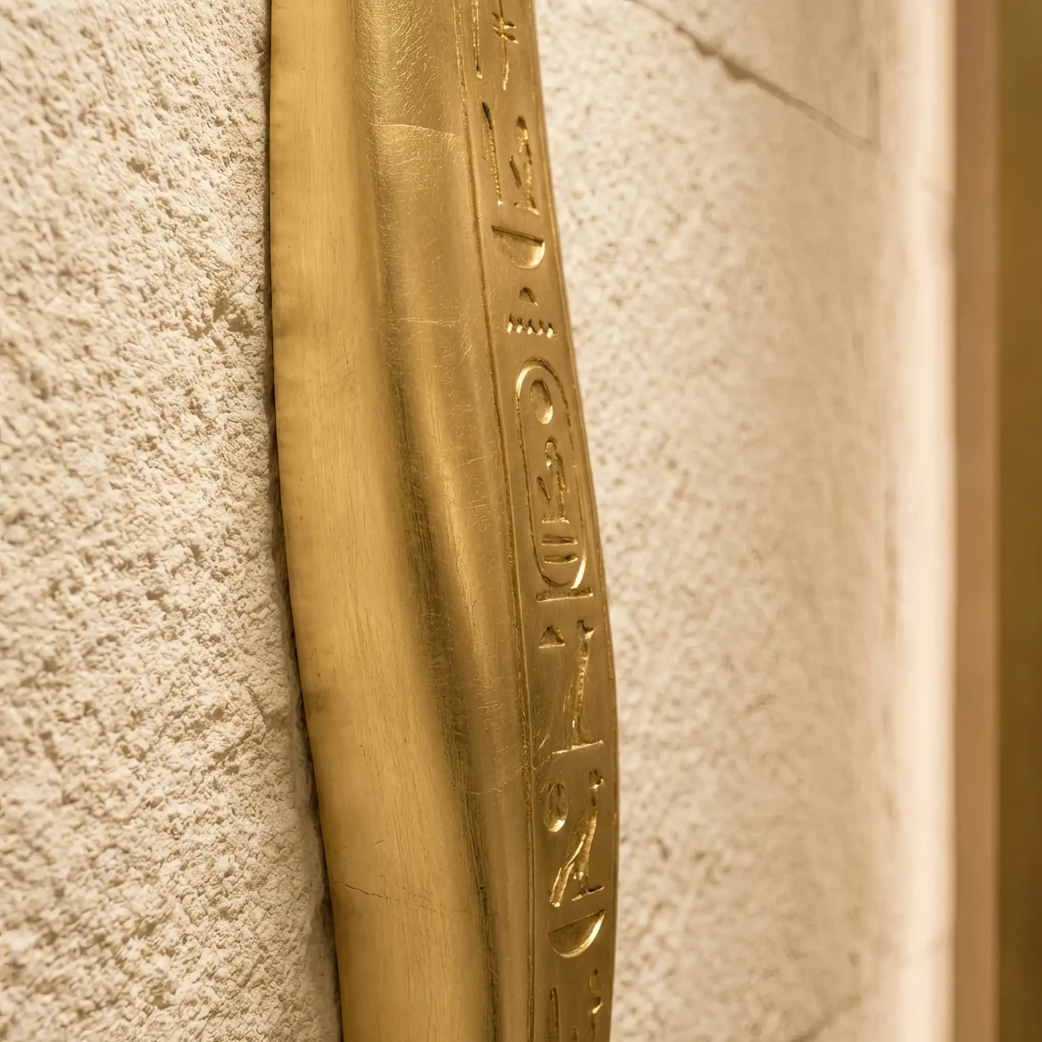 Interior detail: Black Granite and Brass