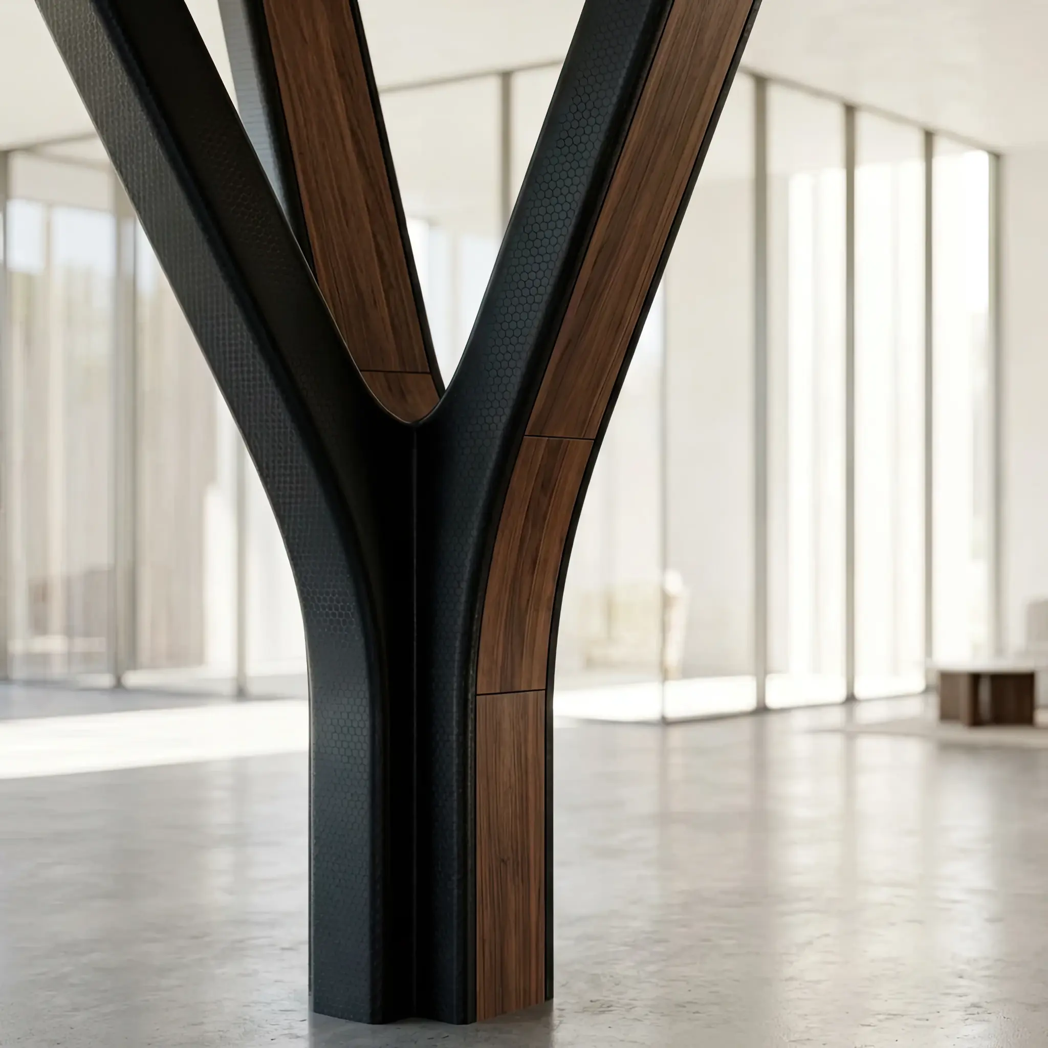 Interior detail: Single-Atom Power: Graphene Reinforcement