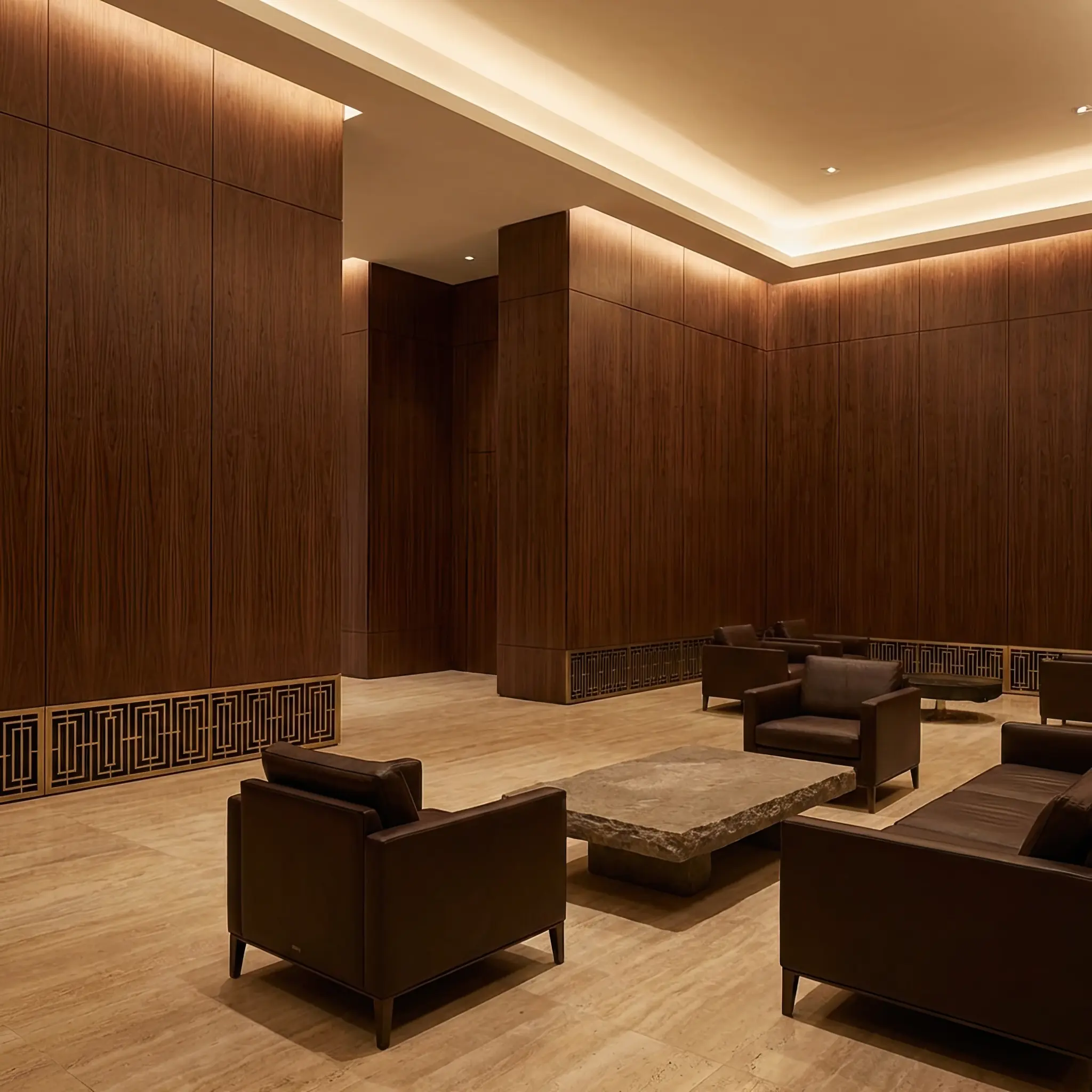 Архитектура и дизайн: Компактный накопитель энергии в стене вестибюль, использующий графеновые электроды для мгновенного приема и отдачи больших токов