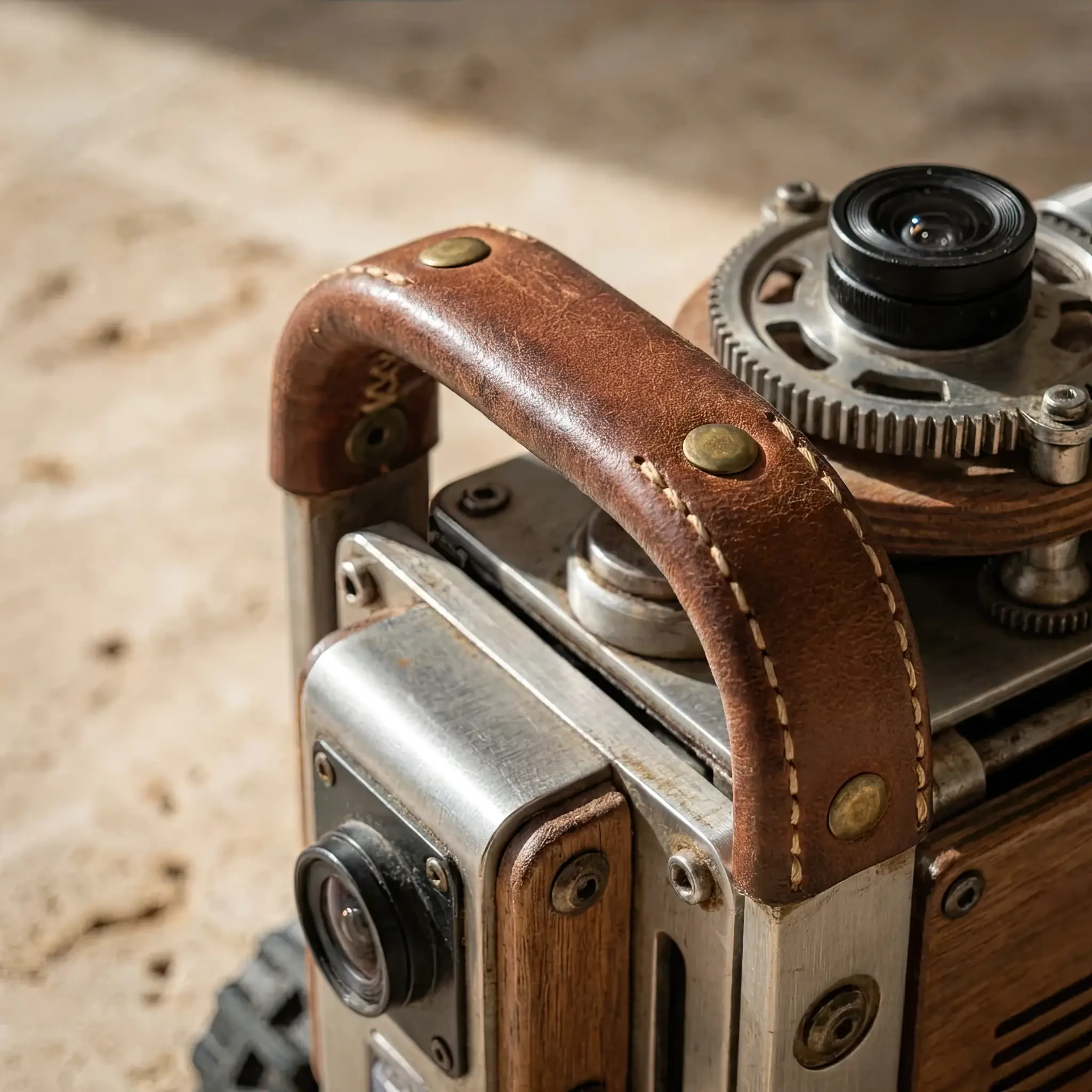 Interior detail: Cargo-Sense 2026 sensor array preventing collisions with people and furniture