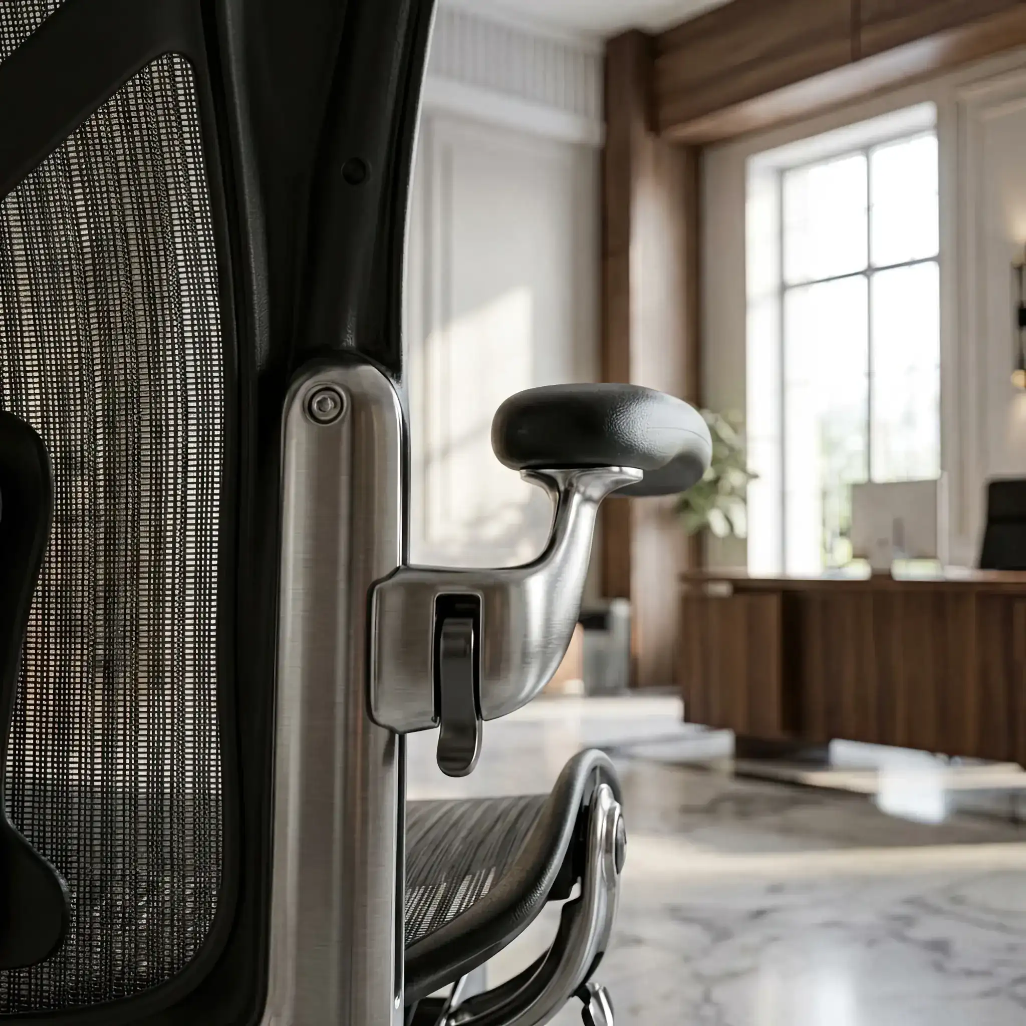 Interior detail: Goodbye, Foam: The Pellicle Mesh Revolution