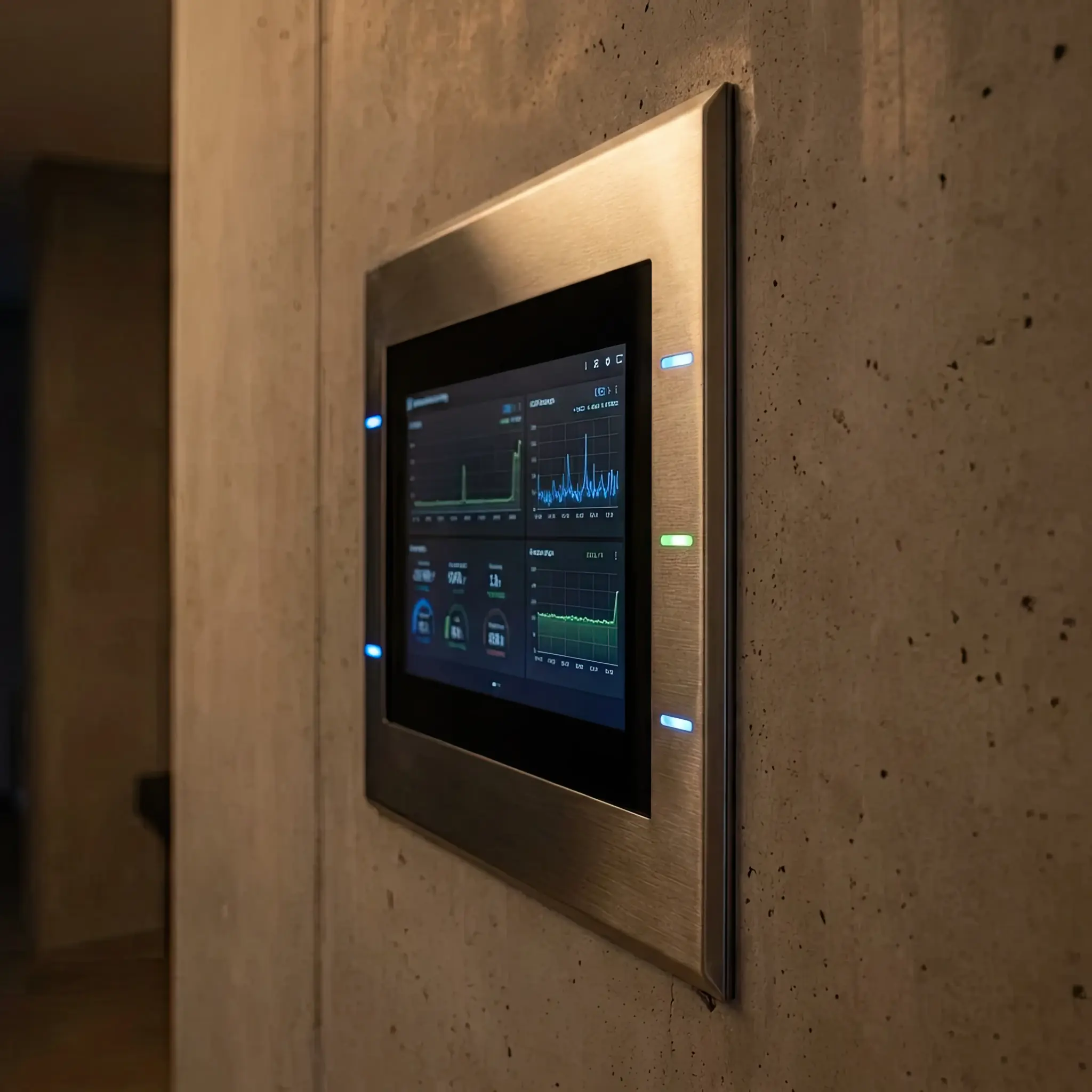 Interior detail: 2026 Vision-Float system analytical data map in real time