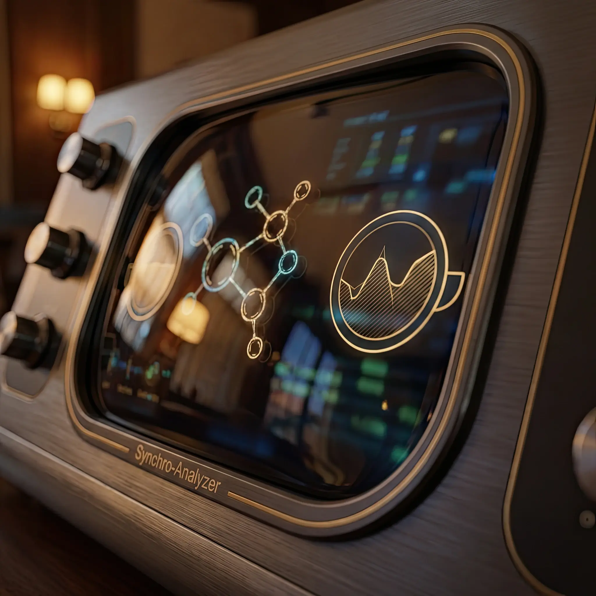 Interior detail: 2026 Golden-Cup Direct system taste analytical monitoring map