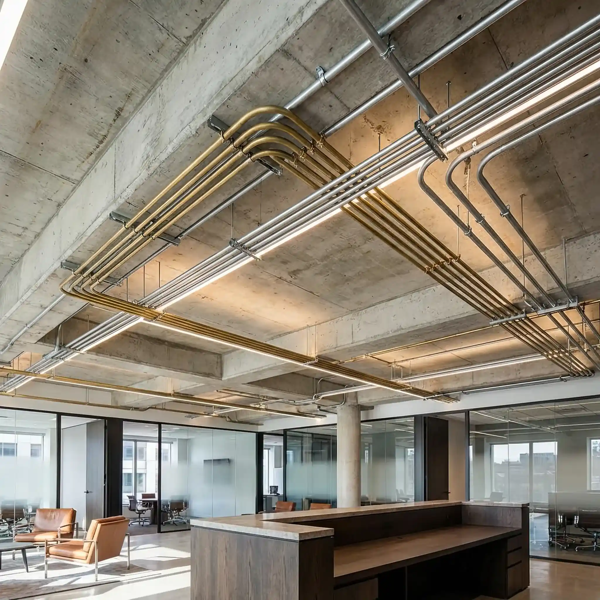 Архитектура и дизайн: Синхро-кондуктор осуществляет трансляцию энергии автономным модулям посредством направленного магнитного резонанса