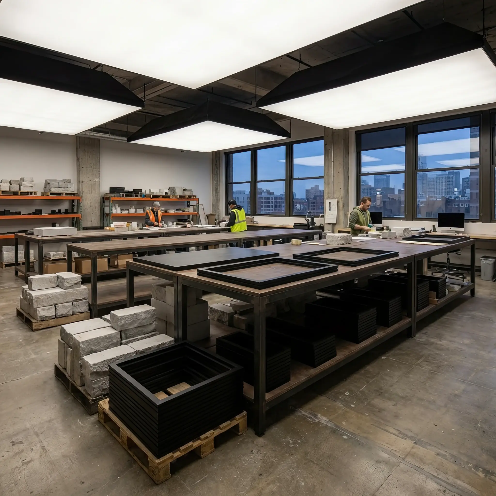 Архитектура и дизайн: Синхро-интегратор сервисного продукта координирует прием премиальных компонентов от автономных логистических систем в атриуме