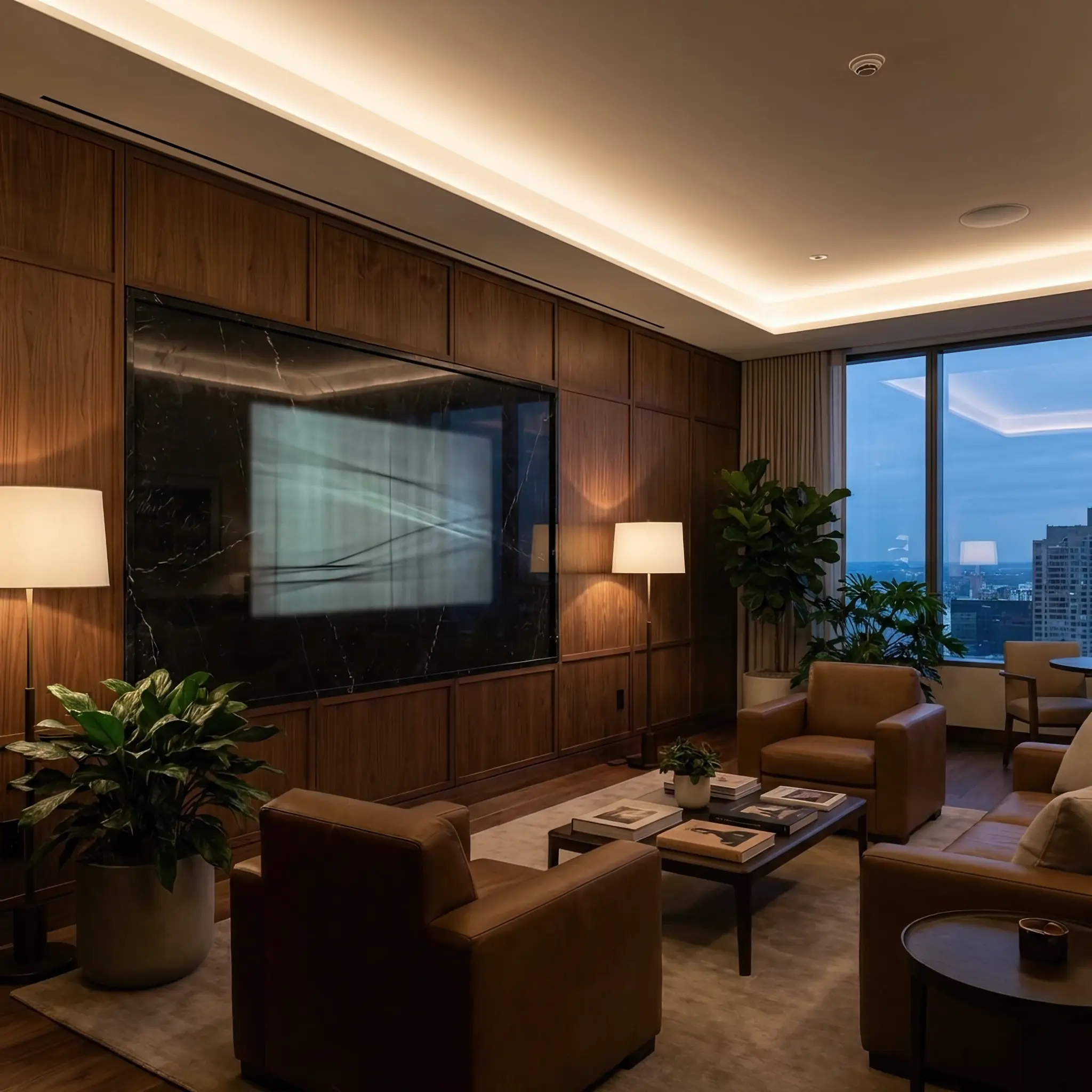 Архитектура и дизайн: Синхро-монитор сервисного продукта транслирует телеметрию комплекса левитирущих систем на прозрачную интерфейсную панель