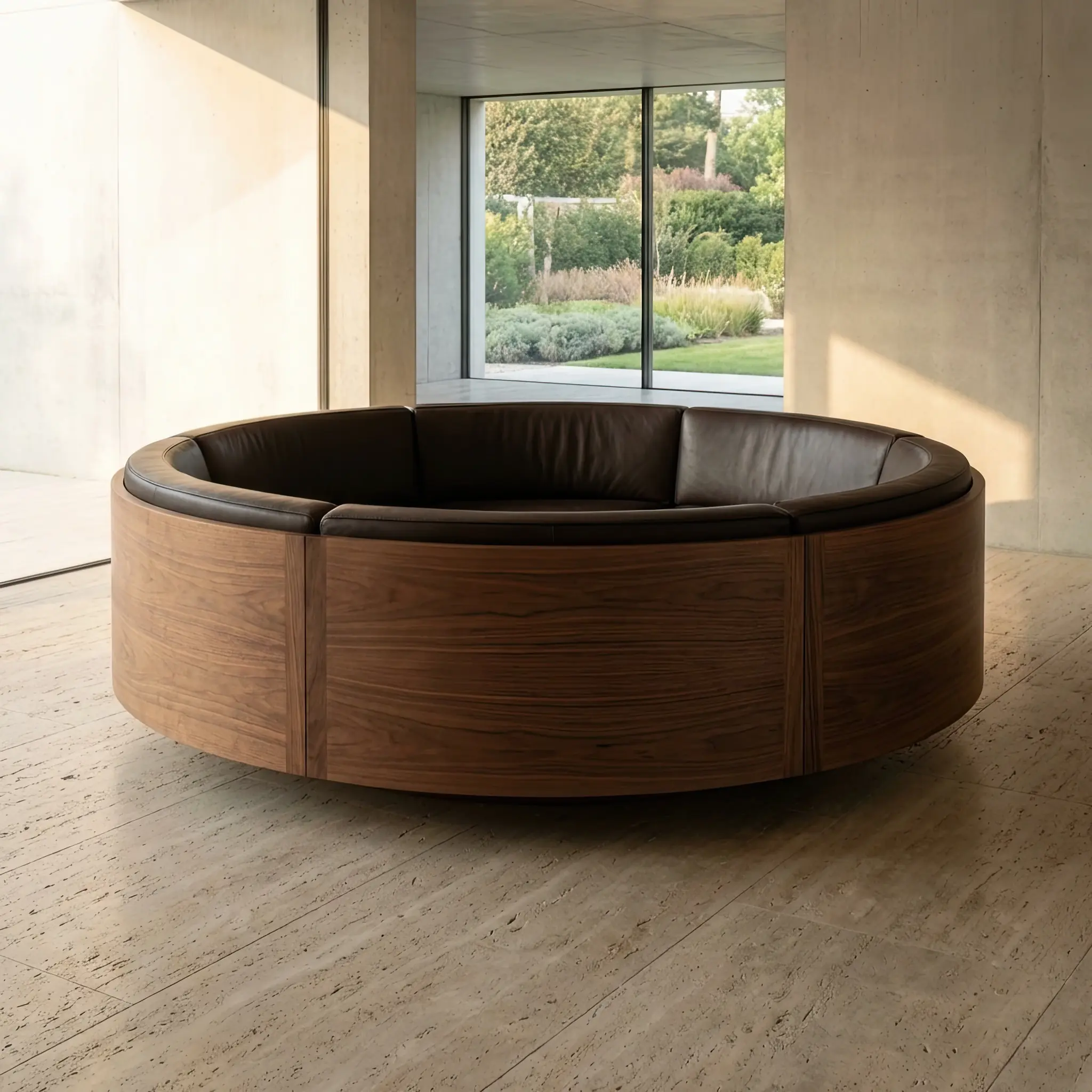 Архитектура и дизайн: Гость вестибюль отдыхает внутри футуристичной капсулы, которая парит в воздухе, плавно покачиваясь под музыку