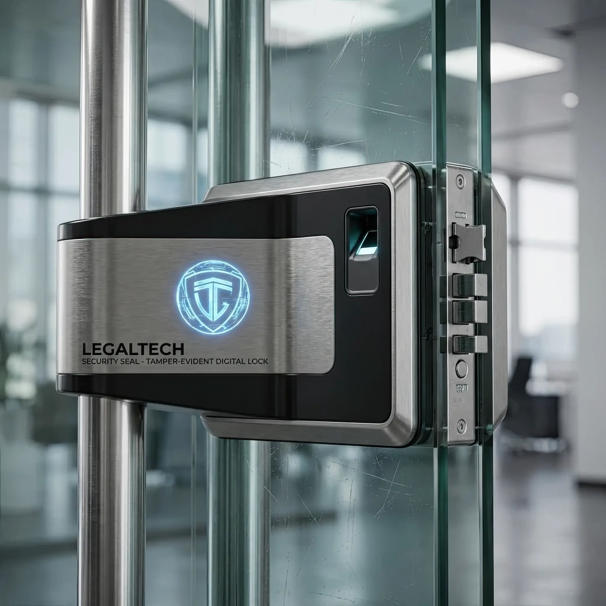 Interior detail: Booth for remote legal negotiations