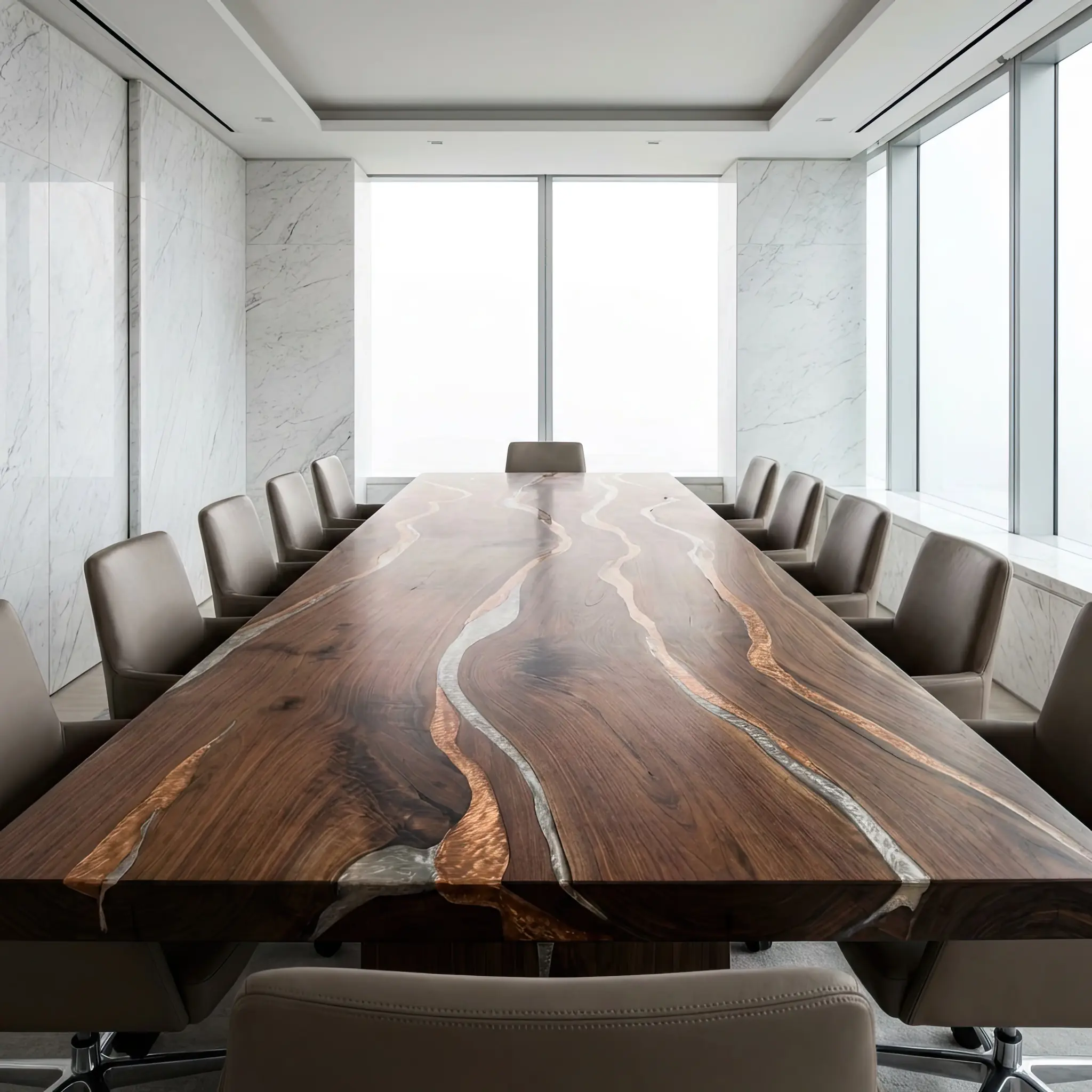 Архитектура и дизайн: Оформление инсталляция в вестибюль, состоящая из перетекающих металлических капель, управляемых магнитным полем