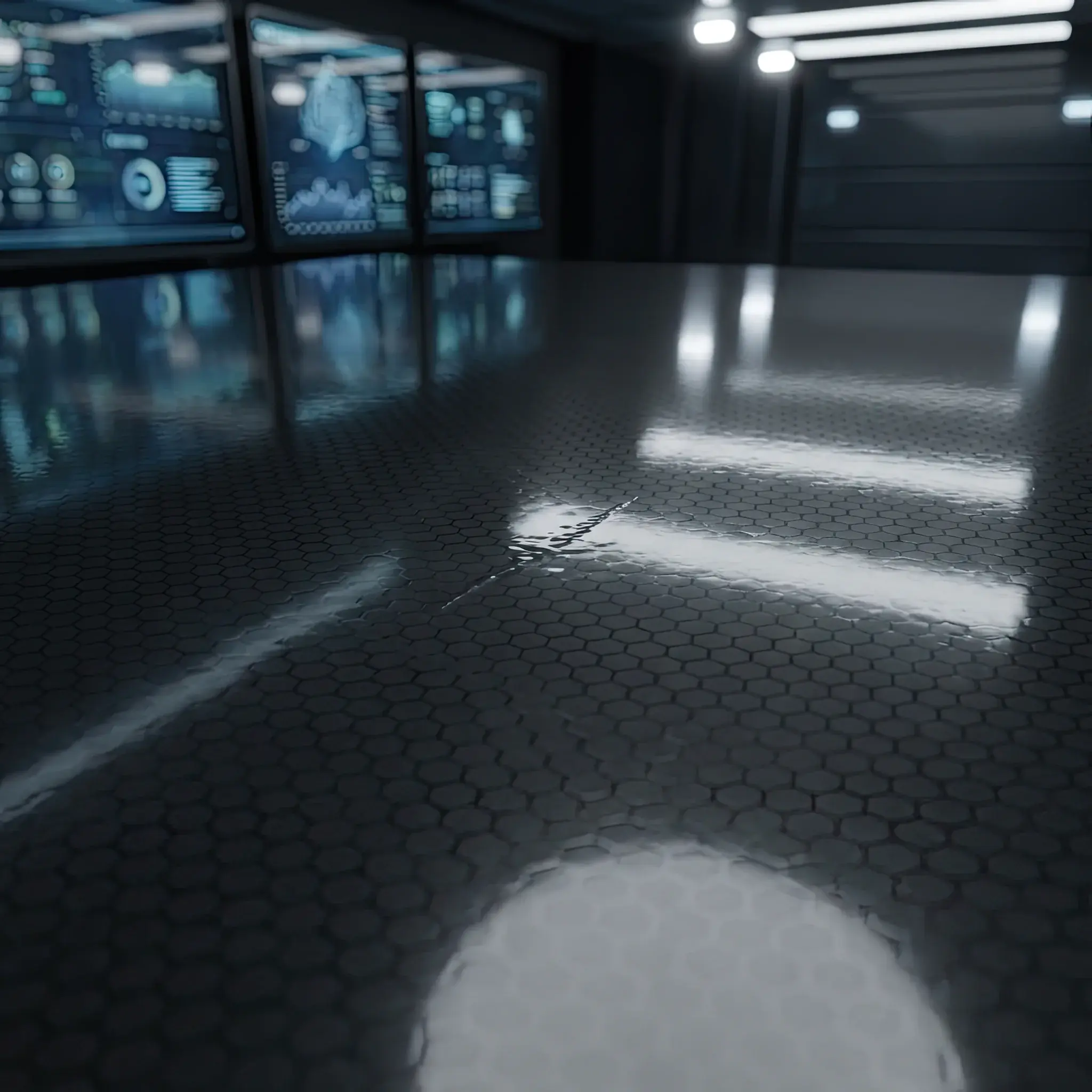 Interior detail: 2026 advertising panel with Ad-RE coating: mirrored shine preservation test