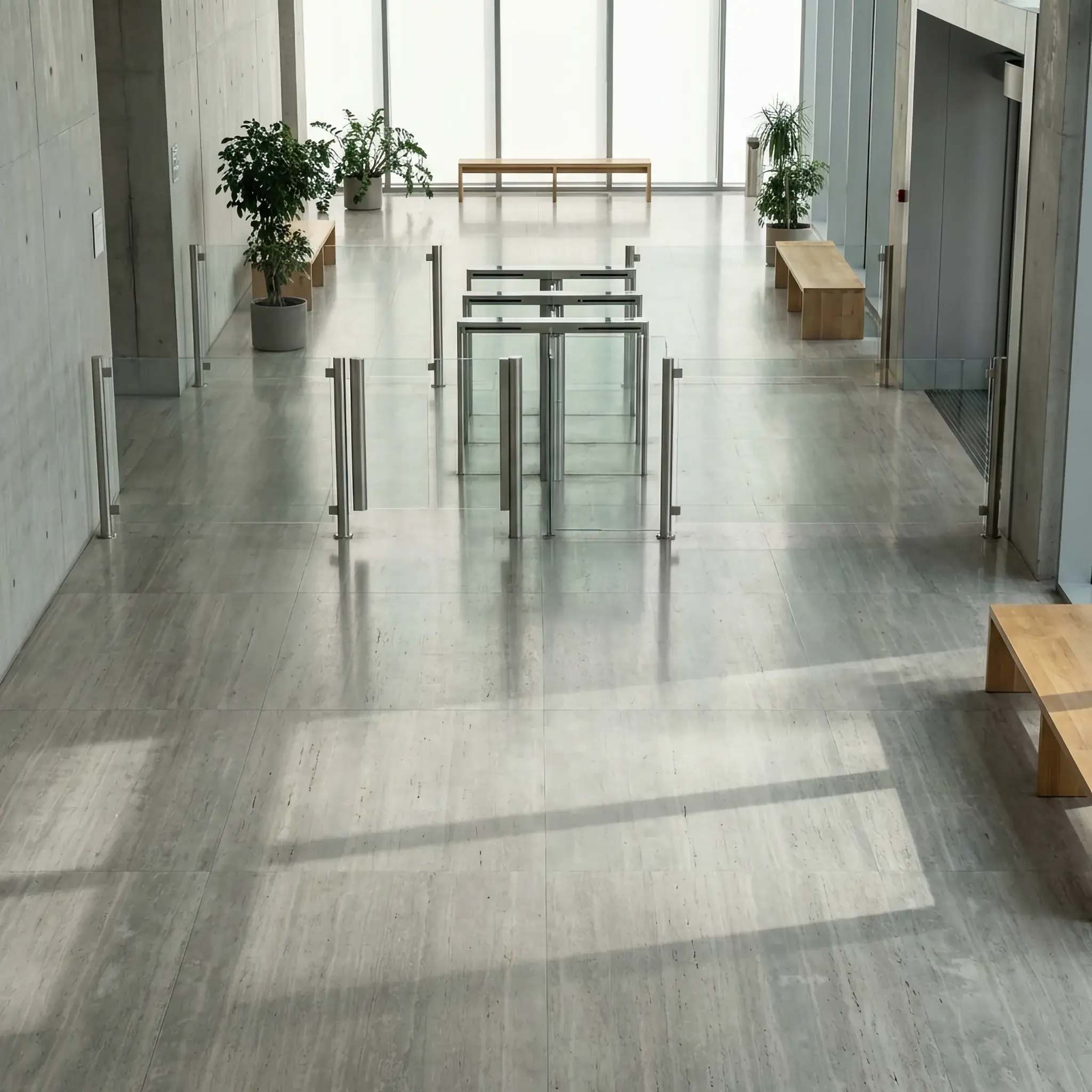 Архитектура и дизайн: Прозрачные барьеры с эффектом самовосстановления обеспечивают безопасность без визуального шума