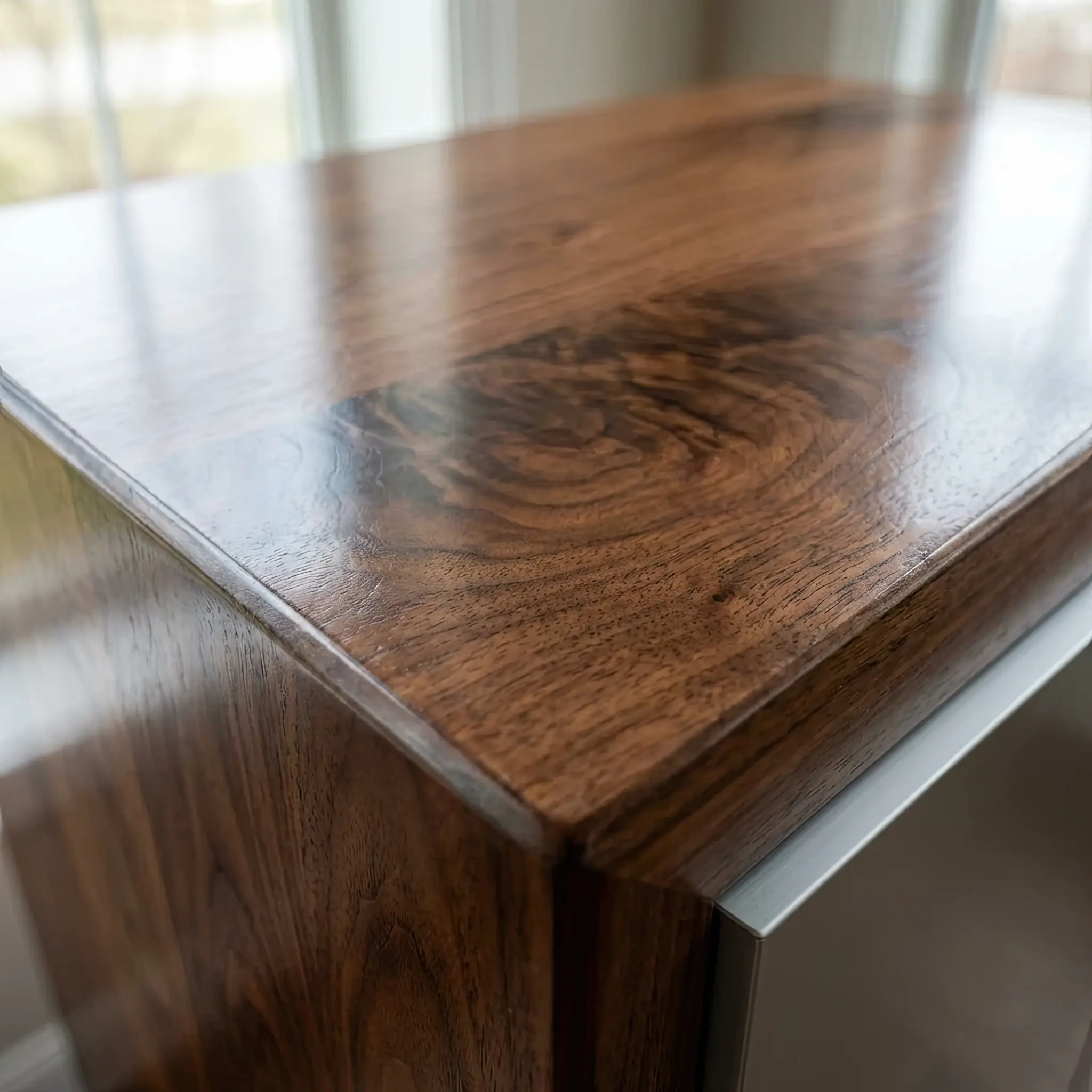 Interior detail: Comparison of ordinary coating and Touch-RE 2026 after wear test