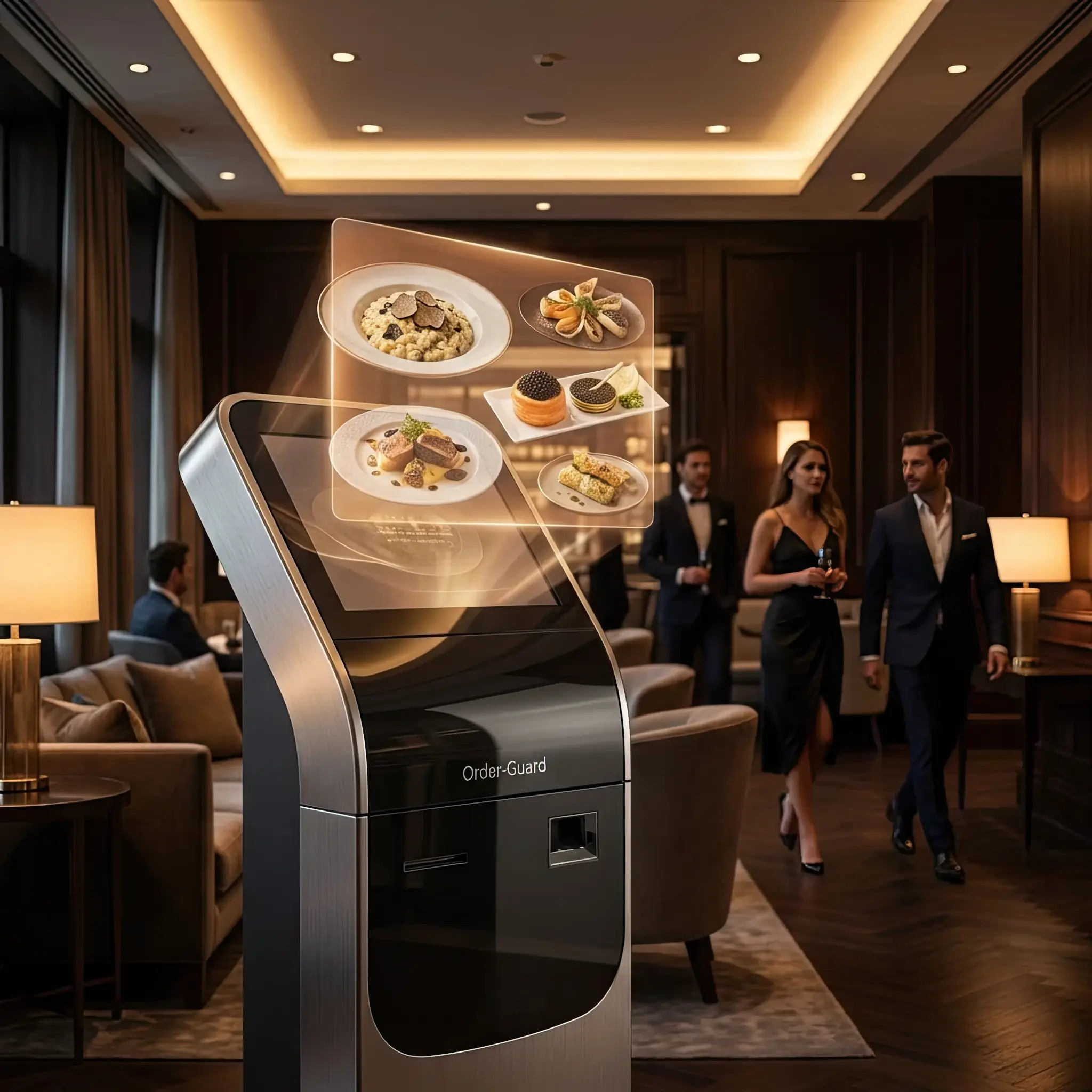 Архитектура и дизайн: Взаимодействие с терминалом заказа: интеллектуальное покрытие экрана прецизионно нивелирует следы эксплуатации в режиме реального времени