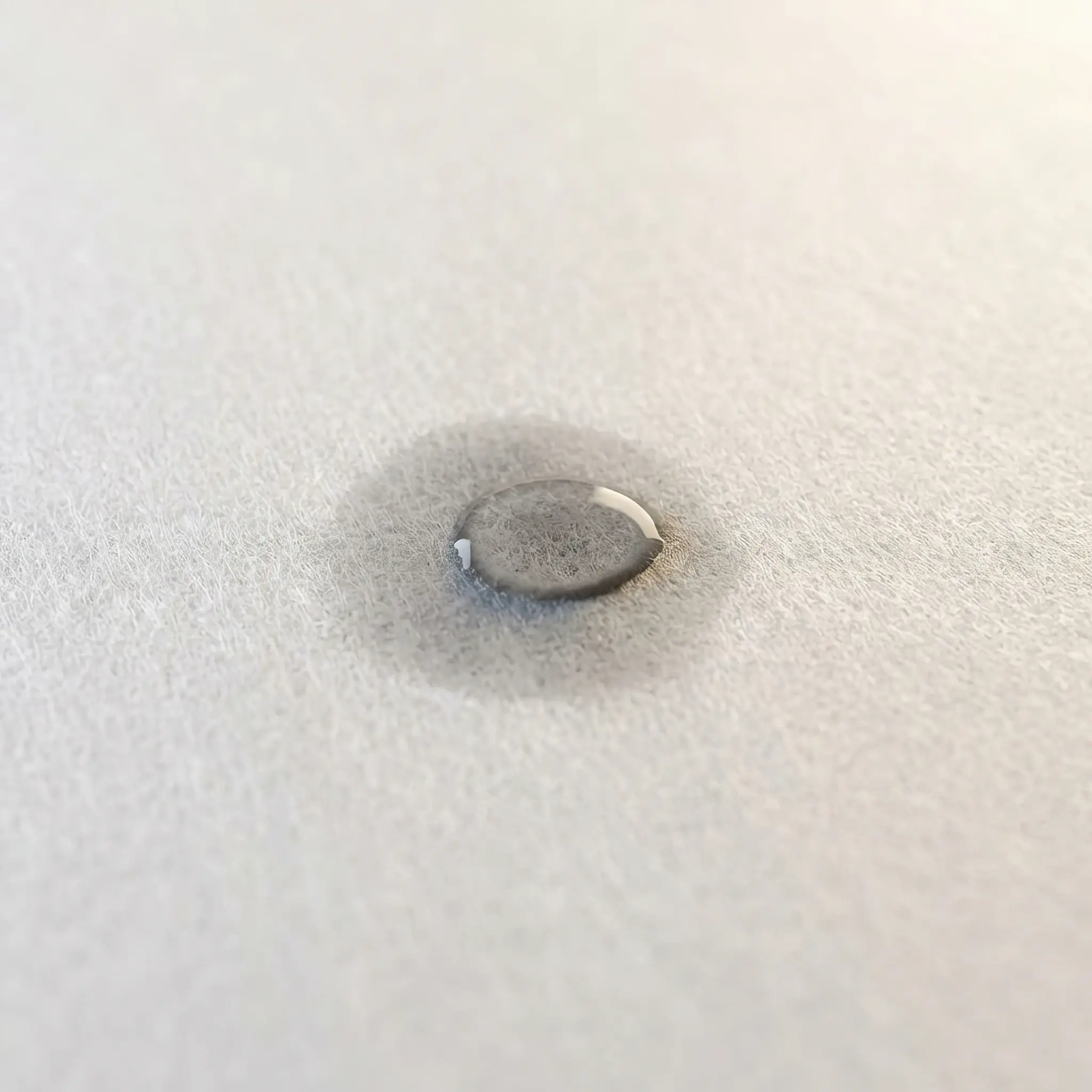 Interior detail: Precision joint of glass and titanium profile of the Clear-Shield RE partition