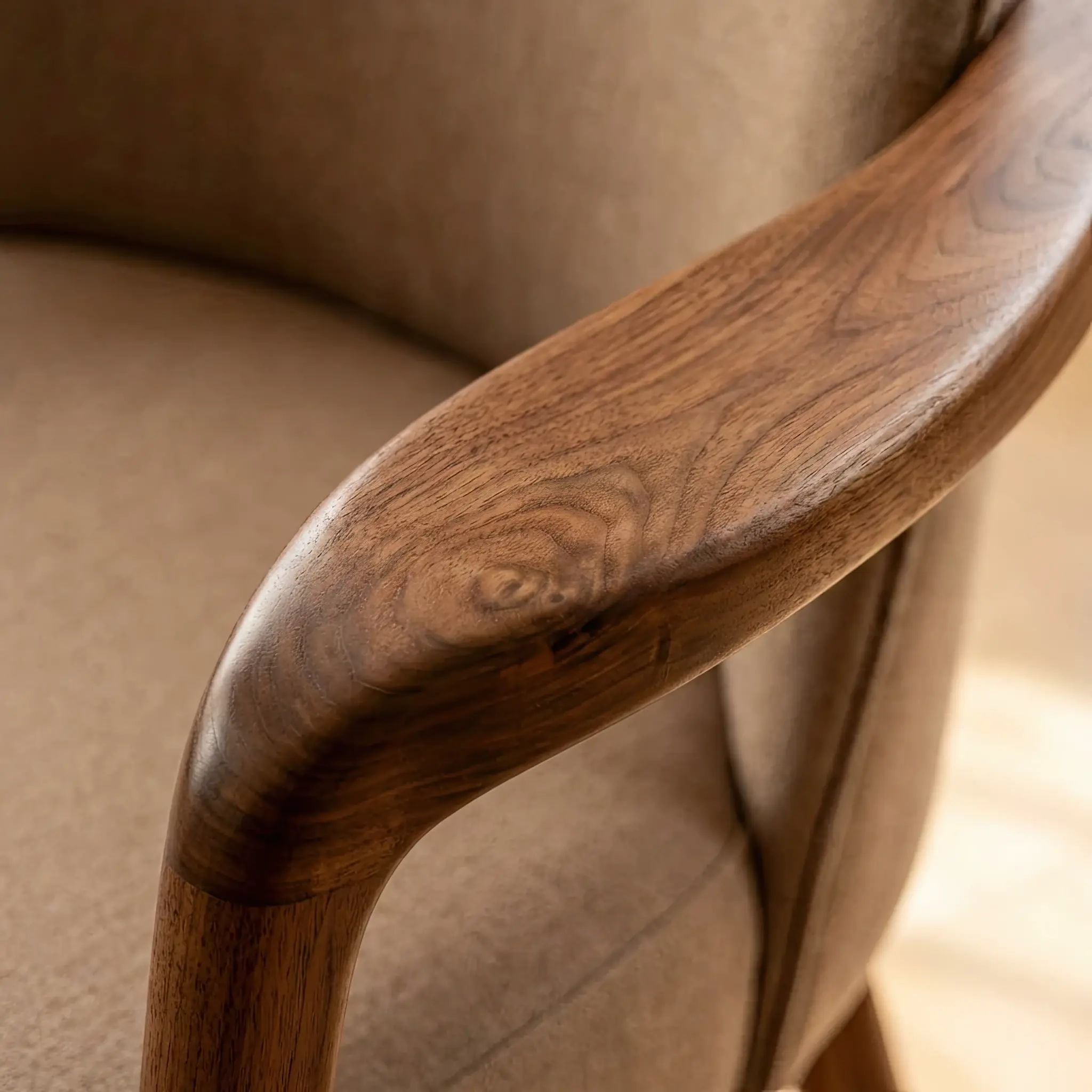 Interior detail: 2026 rest pod with Pod-RE coating: durable surface illustration in an interior