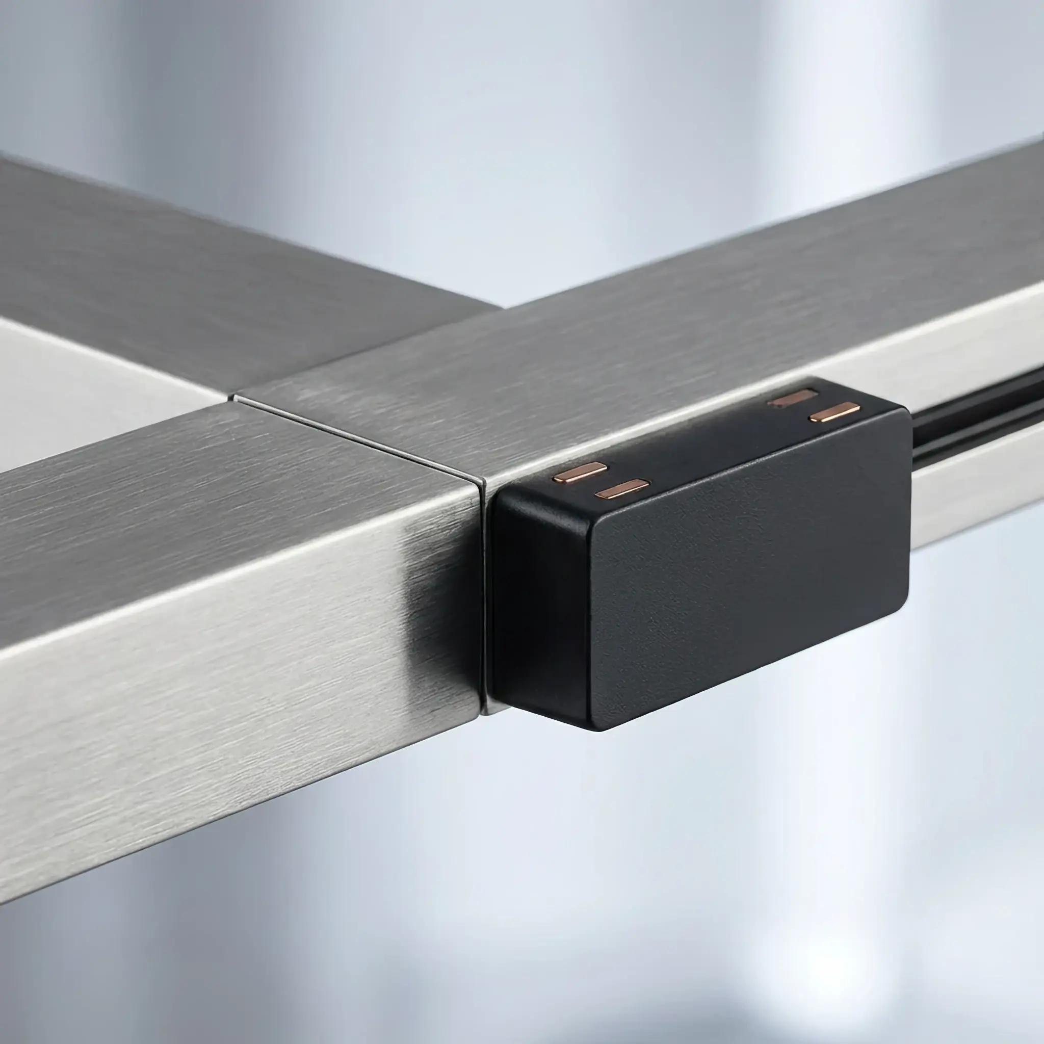 Interior detail: Mag-Grid 2026 movement vector switching unit inside a wall