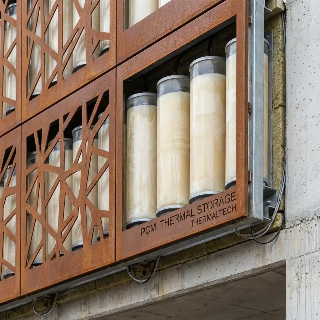 Interior detail: Nano-Thermal 2026 coating structure with visible honeycomb PCM layer structures