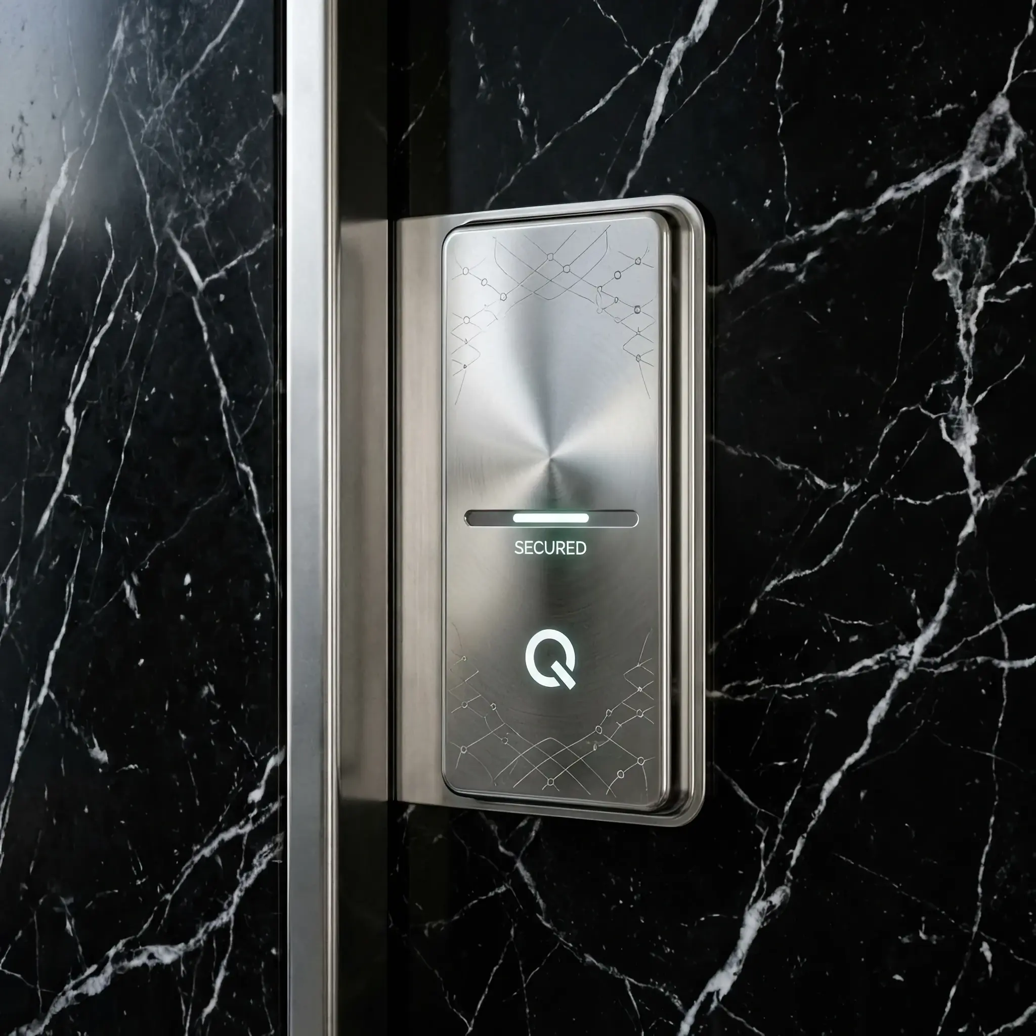 Interior detail: QKD in Furniture: Unbreakable Communication