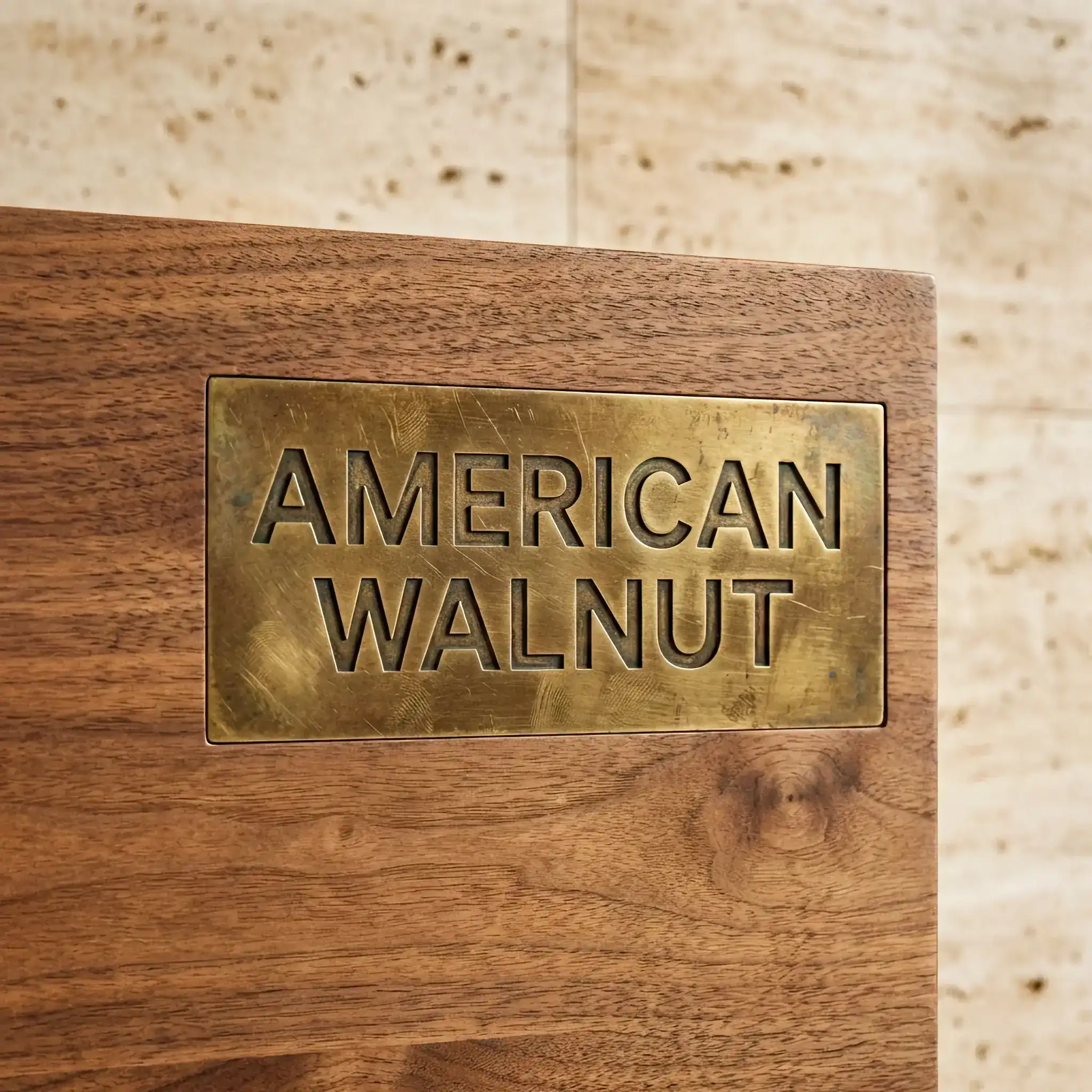 Interior detail: Vintage engraving of a welcoming hall and a modern reception blueprint