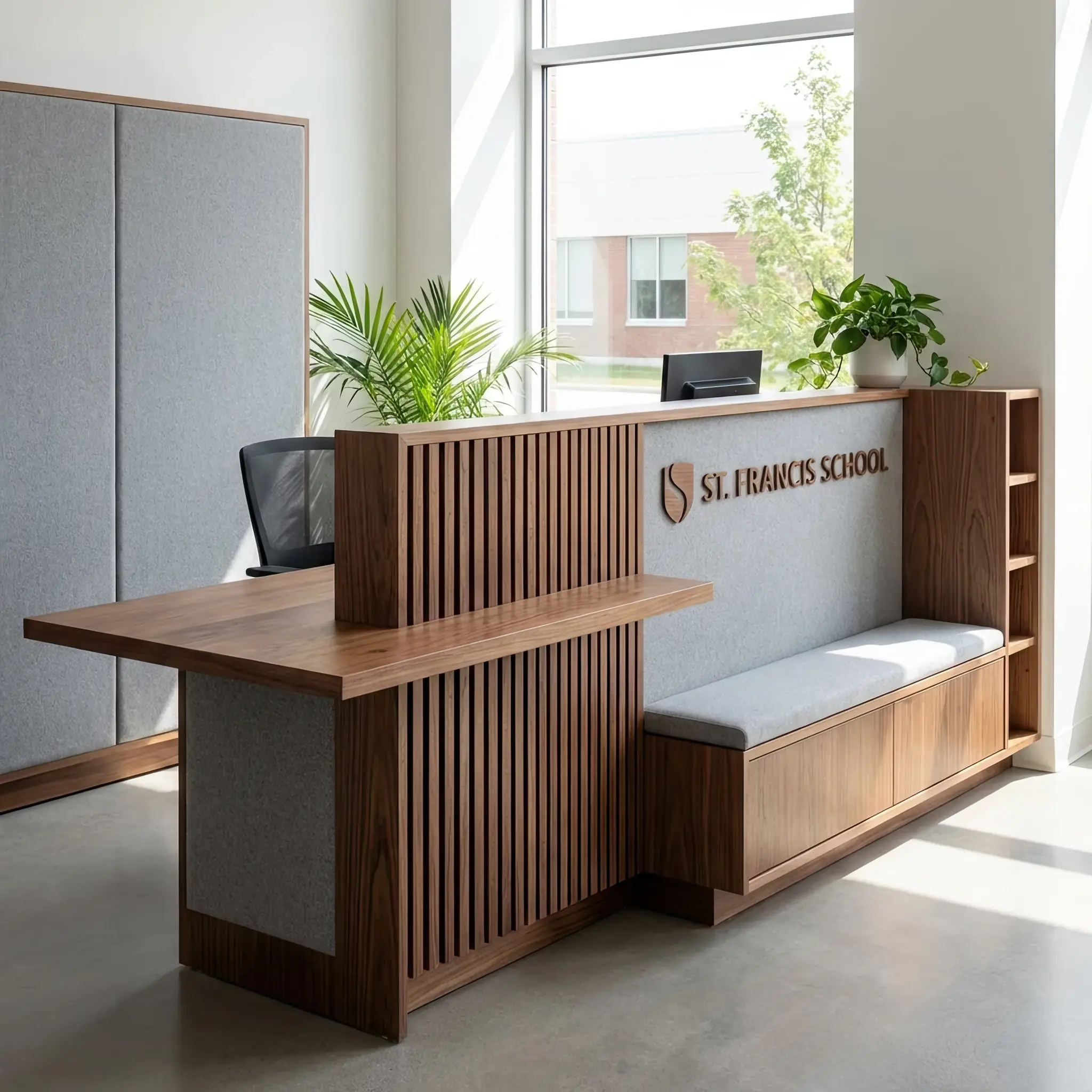 Interior detail: Barrier-Free Safety: Smart Control