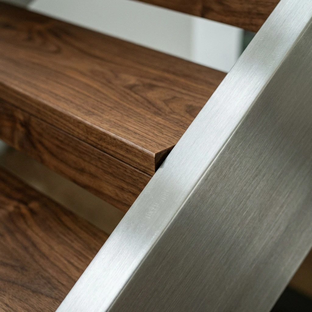 Interior detail: Touch control panel for musical staircase modes