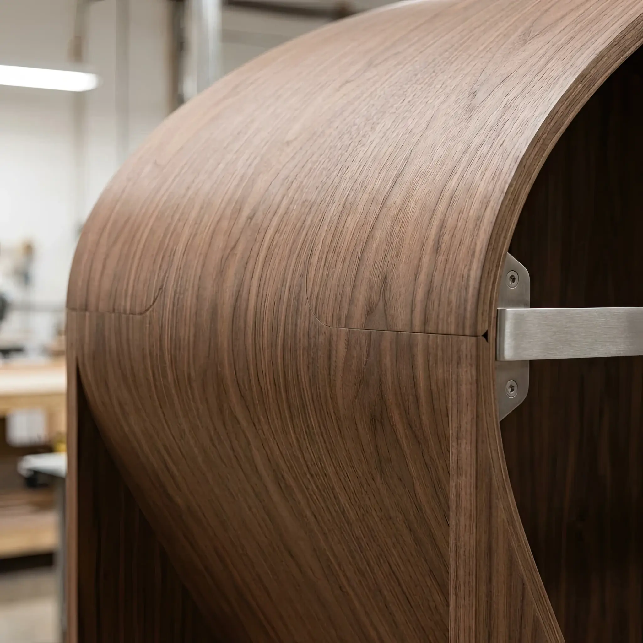 Interior detail: Visualization of a thermal map showing pressure distribution on a smart sofa surface