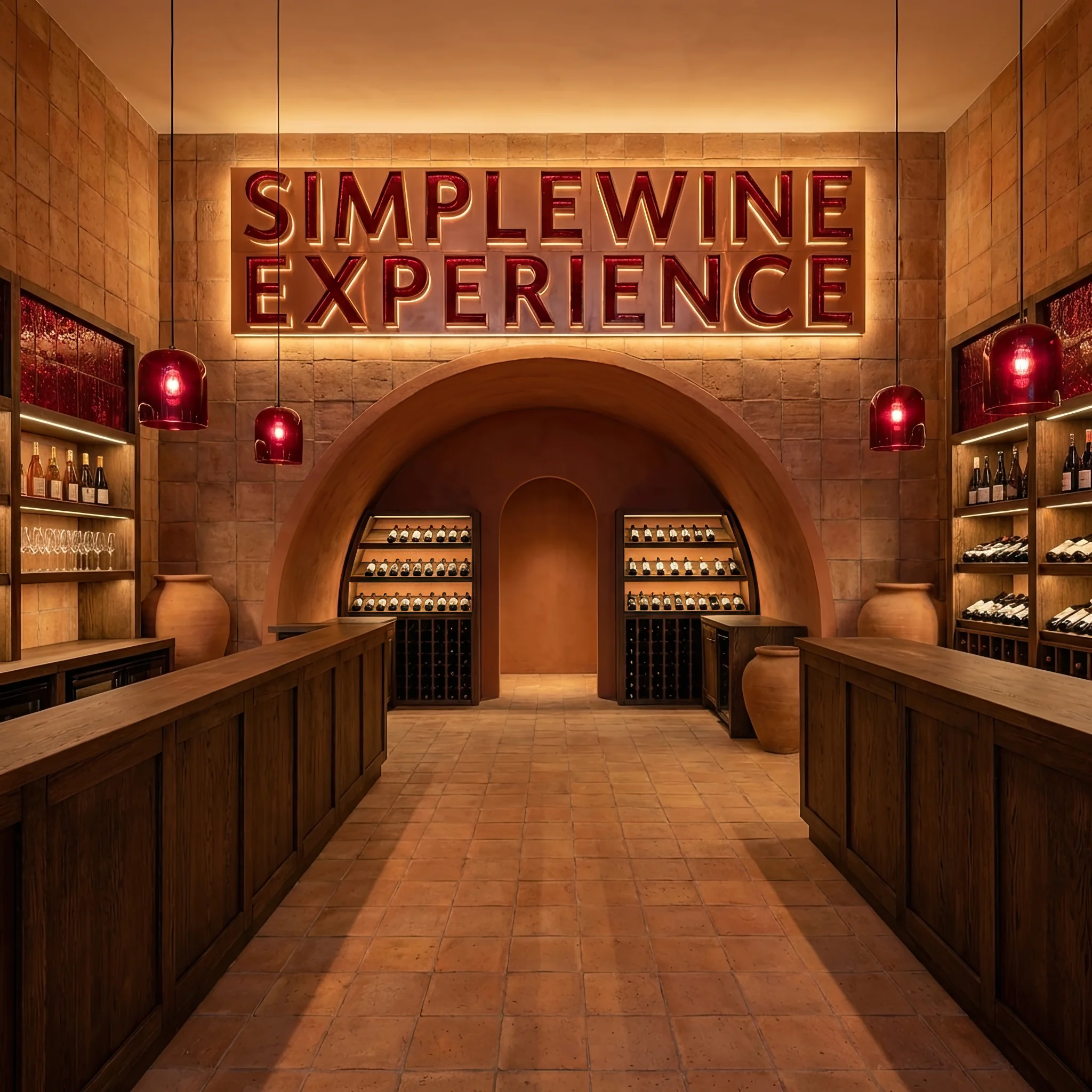 Стойка ресепшен для SimpleWine